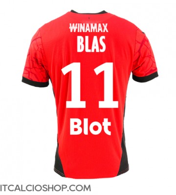Stade Rennais Ludovic Blas #11 Prima Maglia 2024-25 Manica Corta